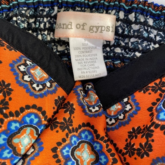 Band of Gypsies Tuscan Multicolor Dress Sz Small - Picture 2 of 9